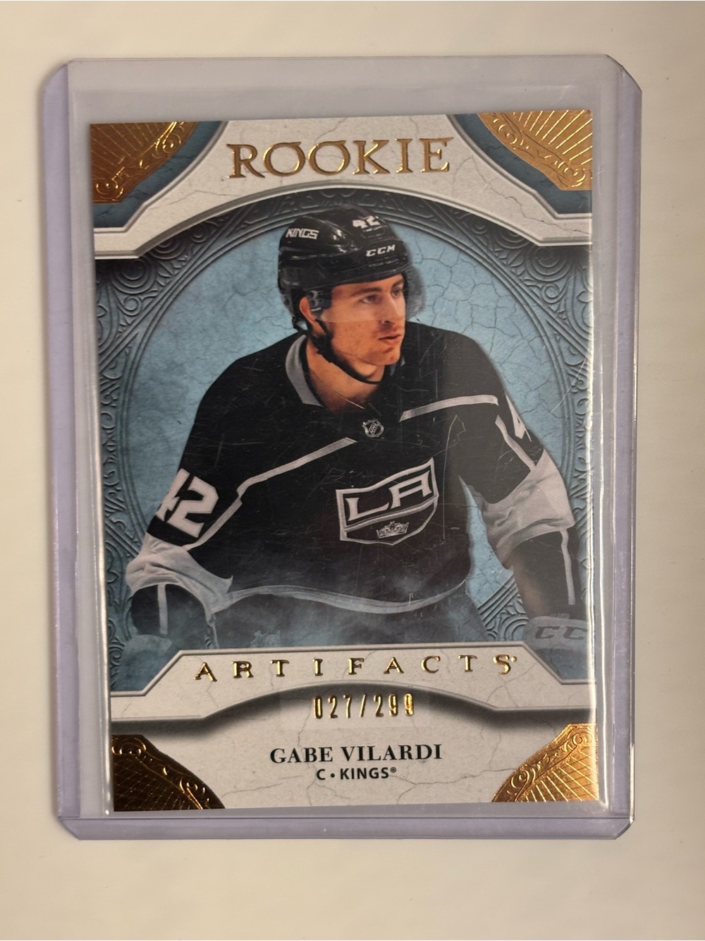 Gabe Vilardi 2020-21 Upper Deck Artifacts Rookie RC /299 Kings #169